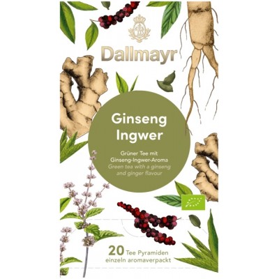 Dallmayr Женшен и Джинджифил чай 20 бр.